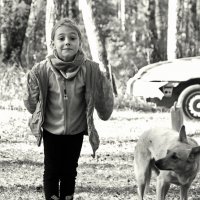 Настя в лесу :: СЮ 