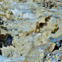 Абстракция из текущей воды. :: Владимир Мигонькин