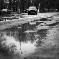 город залитый дождями :: Артём Евтюхов