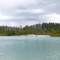 озеро Коалинового карьера :: Сергей М 