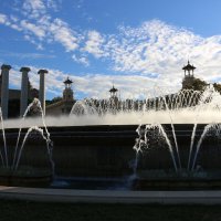 Фонтан у Национального музея Каталонии :: Ольга 