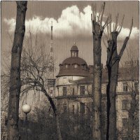 My magic Petersburg_01243_угол Кронверкской и Б. Пушкарской :: Станислав Лебединский