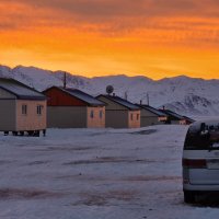 Закат Крайнего севера. Чукотка. :: Татьяна Чаброва