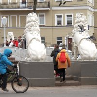 Час-пик у Львиного моста :: Магомед .