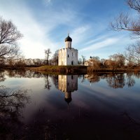 Храм Покрова на Нерли. Боголюбово :: Вячеслав Владимирович Храм Покрова на Нерли. Боголюбово :: Вячеслав Владимирович