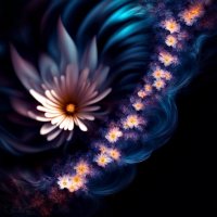фрактальные цветы ии. :: Mila фрактальные цветы ии. :: Mila