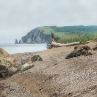 Туманность полуострова Балюзек :: Игорь Сарапулов