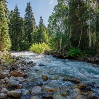 Ручей Little Cottonwood Creek :: **** vedin