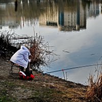 Рыбачка Соня... :: Николай Саржанов