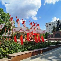 Флаговая композиция "Звезда Победы"! :: Надежда 