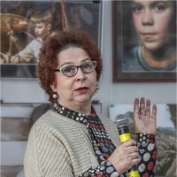 Искусствовед Валерия Михайловна Лузина. :: Александр Максимов