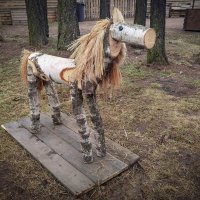 Берёзовые лошадки - жеребёнок. :: Лилия *