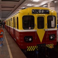 Уникальный петербургский контактно-аккумуляторный электровоз ВЕКА-001. :: Татьяна Помогалова Уникальный петербургский контактно-аккумуляторный электровоз ВЕКА-001. :: Татьяна Помогалова