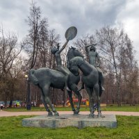 Конники-подростки :: Сергей Цветков Конники-подростки :: Сергей Цветков