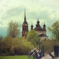 Благовещенская церковь села Унорож :: Тимур Кострома ФотоНиКто Пакельщиков