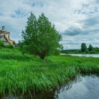 Встречаем весну в деревне Ровное. :: Александр Филатов Встречаем весну в деревне Ровное. :: Александр Филатов