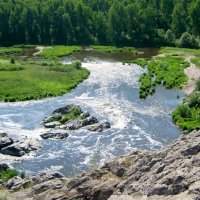 "Зеркало воды" В смысле отражение майского  неба. :: Михаил Полыгалов
