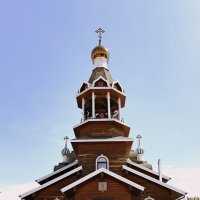 Богоявленский храм в Бердске . Главный вход . :: Мила Бовкун