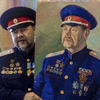 Атаман Алексей Зорон родился 27-05-1961 года - художник Андрей Самохвалов :: Владимир Максимов Атаман Алексей Зорон родился 27-05-1961 года - художник Андрей Самохвалов :: Владимир Максимов