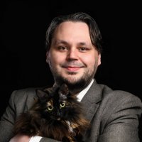 Я со своей кошкой :: Валерий Серёгин