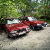 Nissan Langley и Toyota Corolla 2 :: Игорь Сарапулов