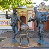 Остап Бендер с Кисой Воробьяниновым. :: ИРЭН@ . Остап Бендер с Кисой Воробьяниновым. :: ИРЭН@ .