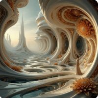 абстрактная фрактальная архитектура. :: Mila 