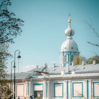 Весенний Смольный :: Анастасия Белякова