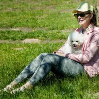 Дама с собачкой... :: Георгиевич Дама с собачкой... :: Георгиевич