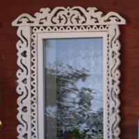 Наличники на окнах :: Александр Буторин Наличники на окнах :: Александр Буторин