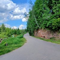 Вдоль реки дорога вьётся... :: Лия ☼