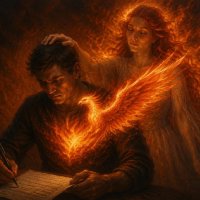 "Поэт и Муза (Горение сердца)" :: Денис Бочкарёв "Поэт и Муза (Горение сердца)" :: Денис Бочкарёв