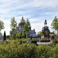 Сад-трансформер на Синем мосту :: AleksSPb Лесниченко Сад-трансформер на Синем мосту :: AleksSPb Лесниченко