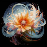 фрактальные цветы. :: Mila 