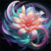 фрактальные цветы. :: Mila 
