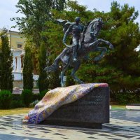 Феодосия. Памятник Петру Степановичу Котляревскому. :: Пётр Чернега
