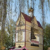 Звонница Воскресенской церкви в Томске :: Лидия Бусурина