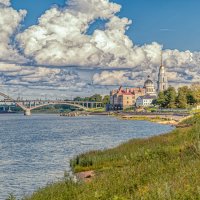 Волга + Рыбинск :: Алексей 