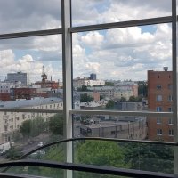 Вид на город из окна ТЦ :: Galina Solovova