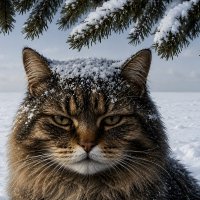 Снег на моей голове :: Serg _