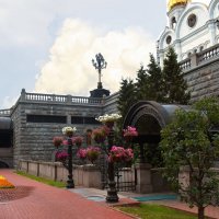 В сквере Храма Христа Спасителя. :: Татьяна Помогалова В сквере Храма Христа Спасителя. :: Татьяна Помогалова