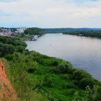 На высоком берегу Оки. :: Михаил Колосов 