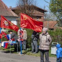 Поезд Победы прибыл в Полесск :: Gen Поезд Победы прибыл в Полесск :: Gen