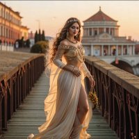 на мосту. :: Mila на мосту. :: Mila