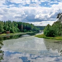 Вид на реку с высоты. :: Лия ☼ Вид на реку с высоты. :: Лия ☼