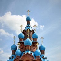 Храм Преображения Господня в Звёздном городке :: Andrey Lomakin Храм Преображения Господня в Звёздном городке :: Andrey Lomakin