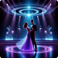 сцена квантового танца. :: Mila 