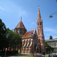 Реформатская церковь на площади Дежё Силадьи, Будапешт. :: unix (Илья Утропов)