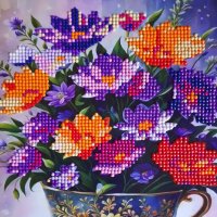 Алмазная мозайка"Цветы"! :: Светлана Калмыкова 