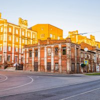 Архитектурный ансамбль мельницы купца Я.А. Дерюгина. город Курск